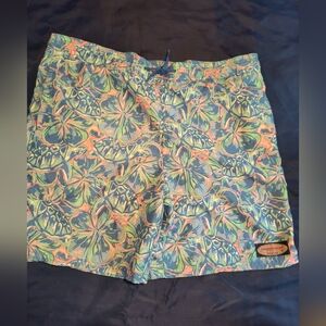 Vineyard Vines Turtle Pattern Bathing Suit